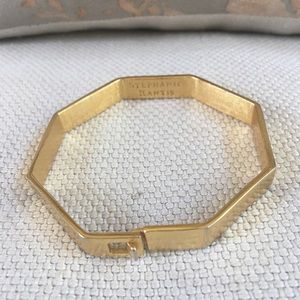 SoldSTEPHANIE KANTIS Gold Plated Hinged Bracelet